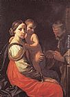 Simone Cantarini Holy Family painting